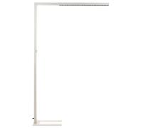Lampadaire Argenté en Aluminium et Acier 194 cm à LED Capteur de Lumière Jour Me [EEK: F]