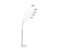 Lampadaire argenté FLINDERS
