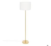 Lampadaire droit Tina bouclette pied doré H150cm - Atmosphera createur d'interieur - Doré