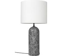 Lampadaire Bas Gravity XL Gris/ Blanc
