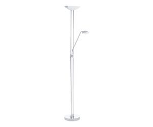 Lampadaire BAYA LED LED 20W en acier chrome 360x0x1800mm