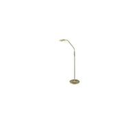 Trio Bergamo Lampadaire De Travail Moderne En Laiton Mat 3000k Marron