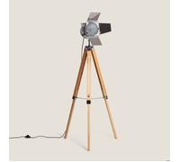 Lampadaire Bois et Métal Bioskop