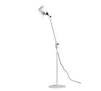 Lampadaire Bolt à Un Bras, Blanc Pur