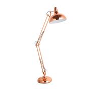 Lampadaire BORGILLIO E27 1X60W en acier cuivre 380x0x1900mm