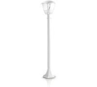 Philips MyGarden lampadaire extérieur LED CREEK Blanc (nécessite 1 ampoule E27 de 60 watts)
