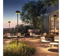 Lampadaire solaire noir sundress