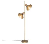 Lampadaire "Bota" - métal et marbre - doré - H151 cm - Atmosphera créateur d'intérieur