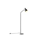 Lampadaire Bristol abat-jour réglable E14 hauteur 140 cm noir [lux.pro]