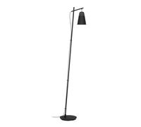 Lampadaire CANTERRAS E27 1X40W en acier noir 430x150x1785mm