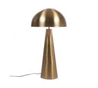 Lampadaire champignon 51x51x95 cm en métal doré