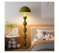 Lampadaire Champignon Créatif Lampe Sur Pied Élégante lampe salon | Lampe de lecture à température réglable à 3 couleurs avec abat-jour en fer et interrupteur au pied for le salon