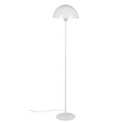 Lampadaire champignon en métal laqué blanc H145 32x145x32cm Blanc