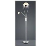 Lampadaire chris chromé led avec Gris G