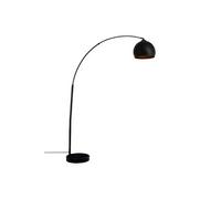 Lampadaire coloris noir en metal et Polypropylene - Dim : L110 x l31 x H175 cm