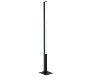 Lampadaire connecté SIMOLARIS-Z LED 35W en aluminium et acier noir 55x55x1615mm