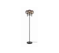 Lampadaire CROWN Doré et fumé 3 ampoules