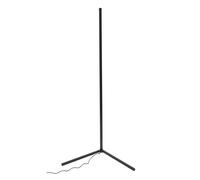 Lampadaire d'Angle à LED "Tube" 142cm Noir