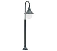 Lampadaire De Jardin E27 120 Cm Aluminium Vert Foncé Vert