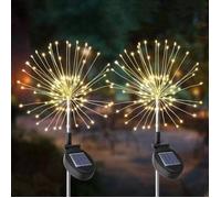 Lampadaire de jardin - Éclairage extérieur solaire LED - Décoration de jardin - Paon