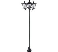 Outsunny - Lampadaire - Acier - 51.5x47x182.5cm - Noir