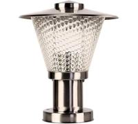 Lampadaire de jardin moderne Simple en acier inoxydable E27, lampe murale d'extérieur étanche Compatible with porte de jardin,éclairage au plafond