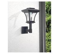 Lunartec Lampadaire de jardin solaire mural à LED