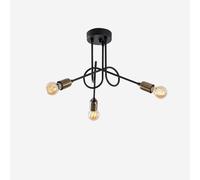 Lampadaire de plafond 3 lumières en métal Viraj
