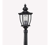 Lampadaire de Route à 1 lumière, lampadaire de Paysage Victorien Traditionnel européen, lampadaire de Jardin extérieur étanche IP55, lampadaire Haut, Lanterne, Lampe Colonne, pelouse, Villa, Parc