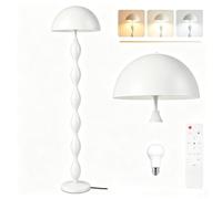 Lampadaire de style champignon pour salon,lampadaire à intensité variable | Lampadaire champignon blanc de 165cm,lampadaire moderne de 12 W avec 3 modes de couleur,lampadaire LED pour chambre à coucher