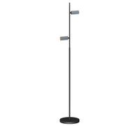 Lampadaire Decor Double F2 Noir/ Aluminium