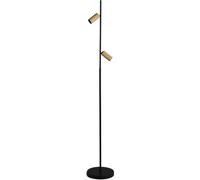 Lampadaire Decor Double F2 Noir/ Laiton