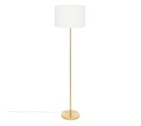 Lampadaire droit Tina bouclette pied doré H150cm - Atmosphera createur d'interieur
