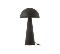 Lampadaire Design Champignon 95cm Noir Mat