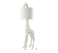Lampadaire Design Girafe ""Kurtis"" 179cm Blanc