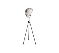 - Lampadaire design vintage Moniga - H. 178 cm - Gris chromé - Moniga