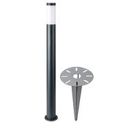 Lampadaire d'extérieur à LED pour éclairage de jardin avec piquet, acier inoxydable anthracite, 11W 1055lm 3000K, DxH 12,7x110 cm