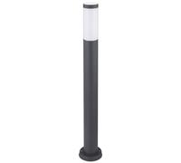 Lampadaire d'extérieur ANTHRACITE Lampe d'extérieur de jardin télécommandée DIMMABLE dans un ensemble comprenant des ampoules LED RGB