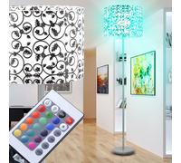Lampadaire D'extérieur Avec Télécommande Dimmable Changeur De Couleur E27 LED