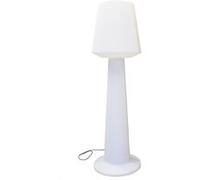 Lampadaire d'extérieur filaire AUSTRAL E27 H110cm Blanc G