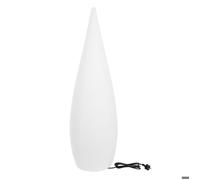 Lumisky Lampadaire CLASSY lumineux goutte filaire pour extérieur LED blanc H150 cm culot E27