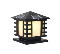 Lampadaire d'extérieur, lampadaires solaires Marche/arrêt, éclairage de Jardin étanche IP65 pour Cour de Villa, lampadaire sur Le Mur du Parc, lampadaires en Aluminium