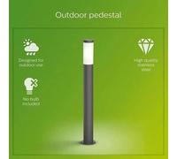 Lampadaire D'Extérieur Utrecht - Anthracite - 20W - Résistant Aux Intempéries