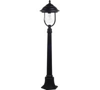 Lampadaire d'extérieur RGB LED ALU, Lanterne, hauteur 111 cm