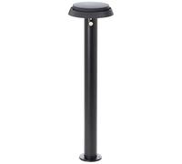 Lampadaire d'extérieur solaire avec détecteur de mouvements Brilliant G40432/06 Alvero Module LED LED intégrée 4 W noir