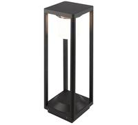 Lampadaire dextérieur solaire avec détecteur de mouvements Megatron MT70014 LED LED intégrée 2 W noir