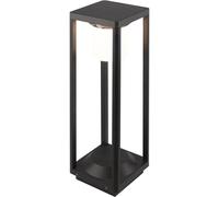 Lampadaire dextérieur solaire avec détecteur de mouvements Megatron MT70014 LED LED intégrée 2 W noir