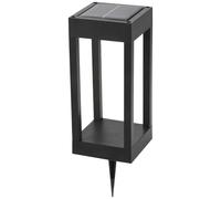 Lampadaire d'extérieur solaire Megatron MT70010 LED LED intégrée 0.6 W noir