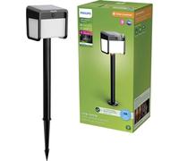 Lampadaire dextérieur solaire Philips LED 929004631901 Ezra LED LED intégrée 1.8 W noir