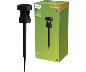 Lampadaire d'extérieur solaire Philips LED 929004659001 Avery LED LED intégrée 1.8 W noir